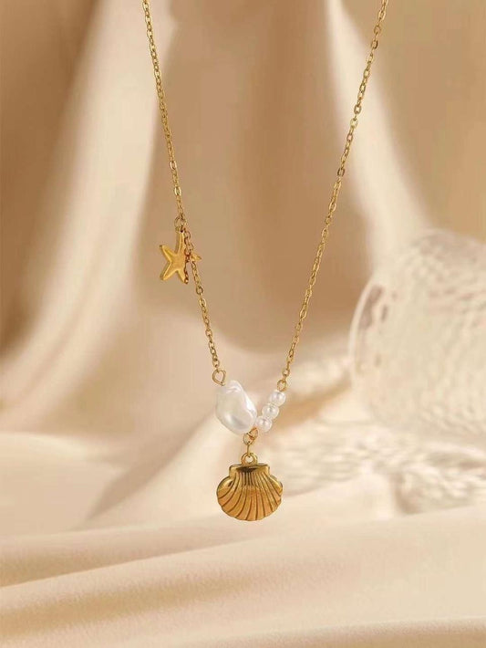 Seashell Charms Necklace