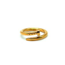 Nail Anti Tarnish Stackable Ring